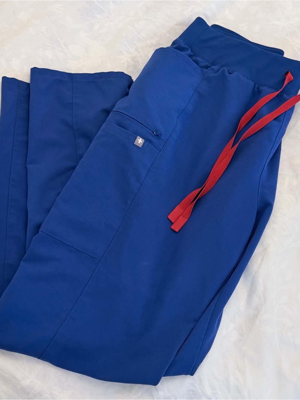 FIGS High Waist Scrub Pants Winning Blue Mayfair